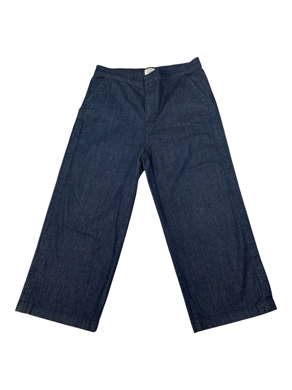 J. Crew Jeans, Rayner Wide-Leg Denim, Crop, W30, 30x24, Trouser Jeans - Picture 2 of 7